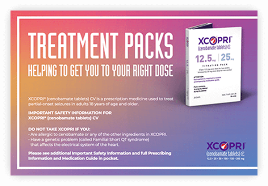 XCOPRI Treatment Flashcard Cover